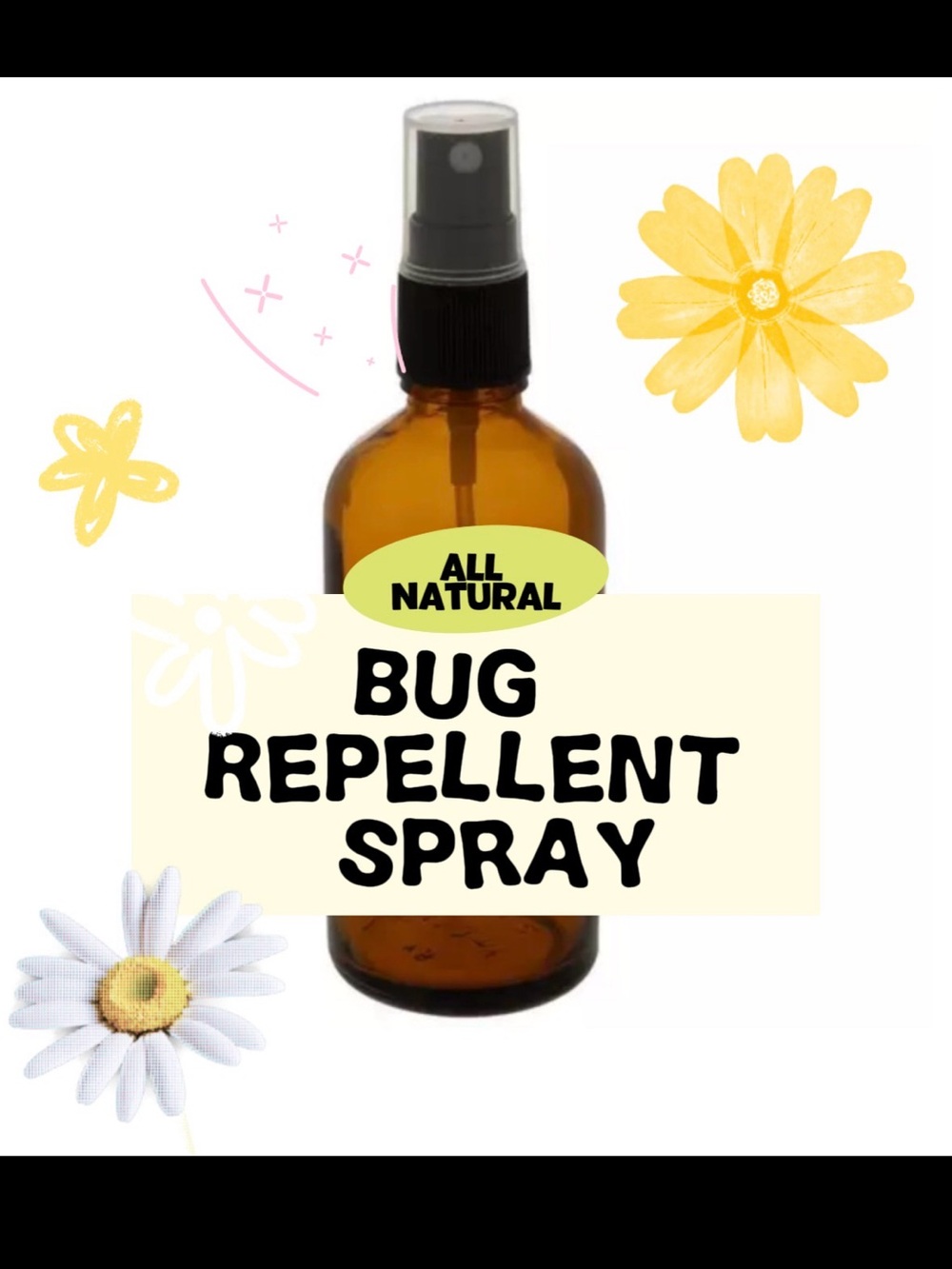 All Natural Bug Repellent Spray — 3.4 fl oz